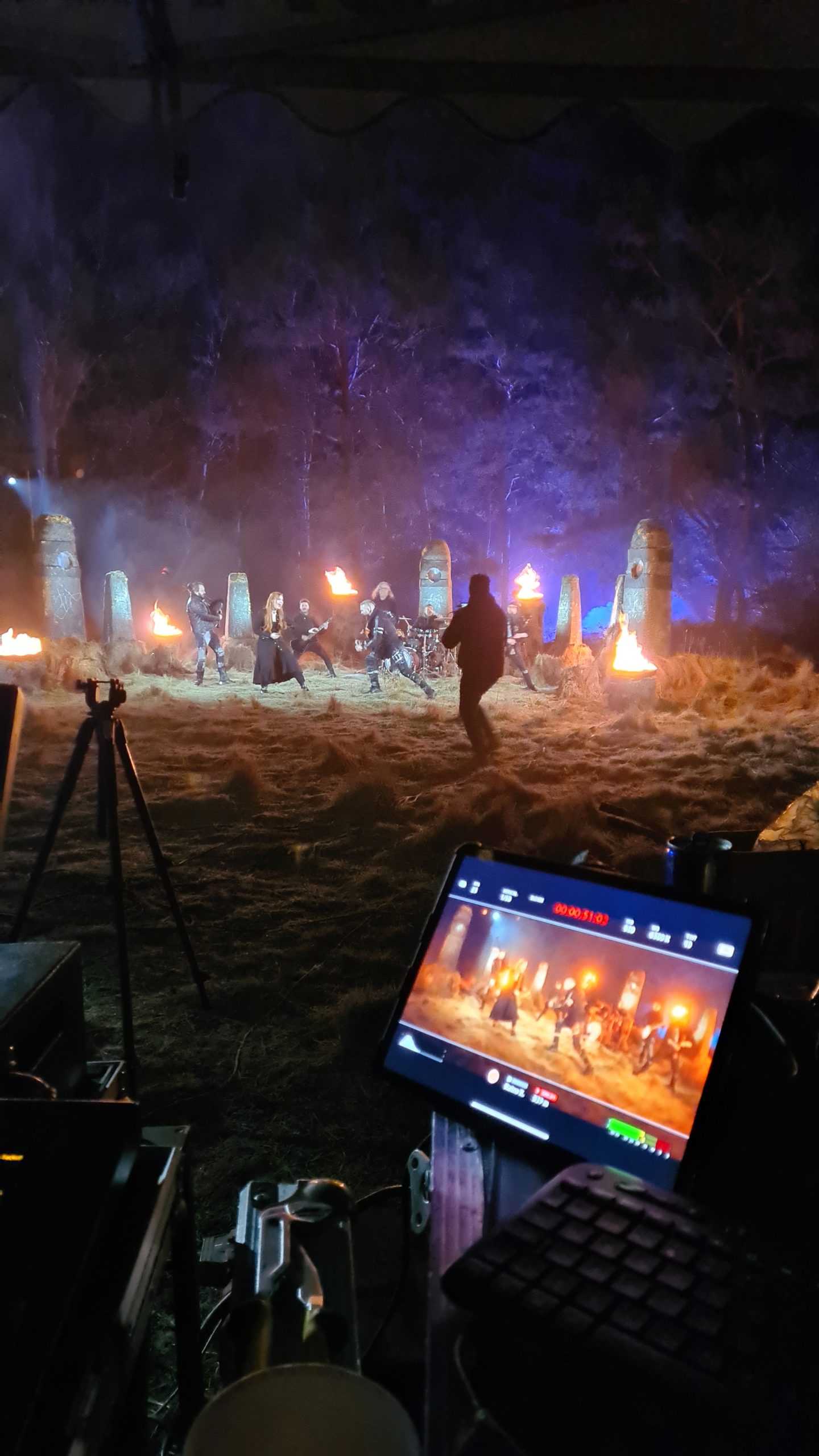 Musikvideodreh mit Saltatio Mortis